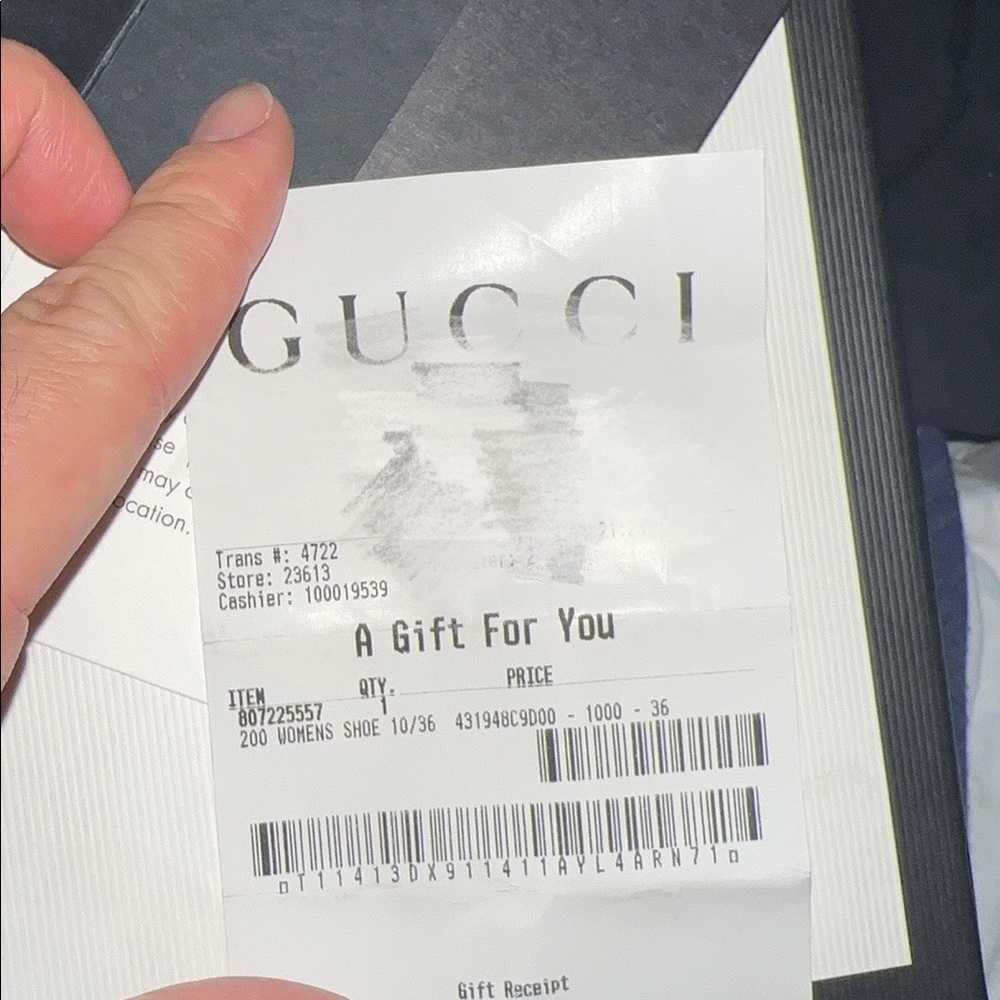 Gucci leather sandals - Picture 6 of 6